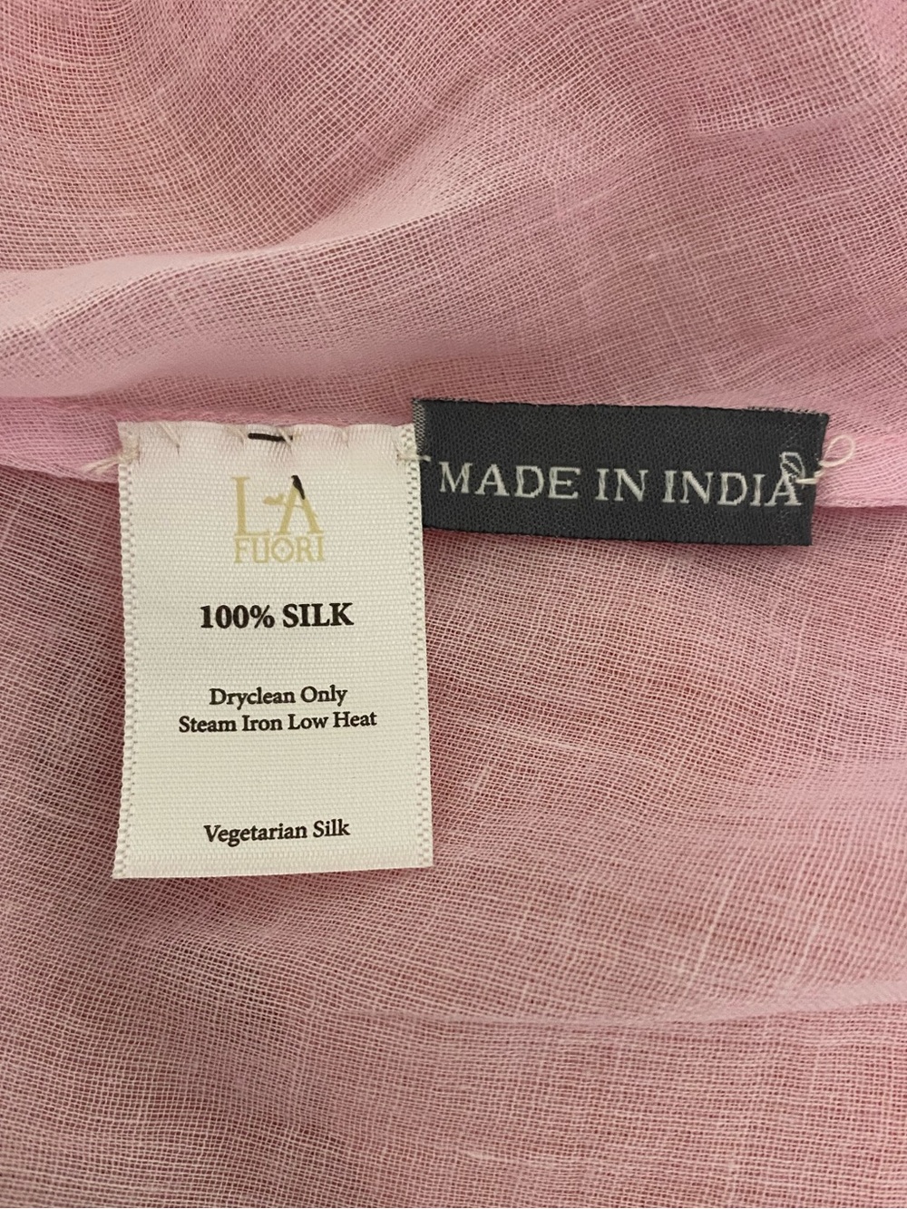 NWT La Fuori Silk Floral Dress Size L - Picture 11 of 11